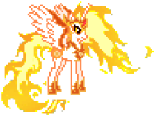 6963923__safe_artist-colon-jaye_imported+from+derpibooru_daybreaker_alicorn_pony_animated_clothes_crown_desktop+ponies_female_fire_fire+hair_hoof+sho.gif