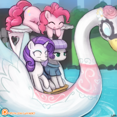 1122949__safe_pinkie+pie_rarity_maud+pie_female_pony_unicorn_smiling_earth+pony_eyes+closed_wide+eyes_patreon_water_patreon+logo_nervous_artist-colon.png