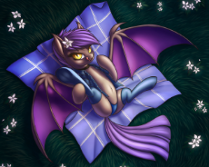 830584__solo_oc_questionable_belly button_panties_underhoof_stockings_bat pony_on back_licking lips.jpeg