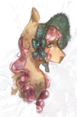 3663435__safe_artist-colon-hoszzek_derpibooru+import_fluttershy_pegasus_pony_g4_bonnet_bust_female_image_mare_png_portrait_solo.png