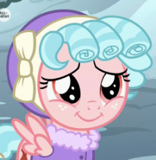 2303322__safe_edit_edited+screencap_screencap_cozy+glow_pegasus_pony_frenemies+28episode29_animated_clothes_cozy+glow+is+best+facemaker_cozybetes_cropped_cute_f-3803960964.gif