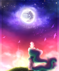 908370__safe_princess+celestia_solo_magic_sitting_moon_rear+view_mare+in+the+moon_lullaby+for+a+princess_artist-colon-kotosova.png