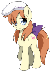 2337194__safe_solo_female_pony_mare_simple+background_earth+pony_transparent+background_hat_ponified_bow_tail+bow_artist-colon-envygirl95_higurashi+n.png