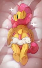 3650713__safe_alternate+version_artist-colon-itssim_derpibooru+import_fluttershy_pegasus_pony_rabbit_g4_animal_both+cutie+marks_butt_dock_female_flutte.png
