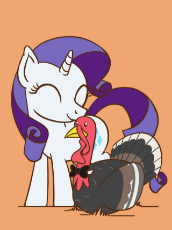 1888545__safe_artist-colon-flutterluv_rarity_and then there's rarity_female_holiday_mare_pony_thanksgiving_turkey_unicorn.jpeg