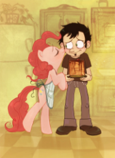 8247__safe_pinkie+pie_female_pony_mare_clothes_earth+pony_shipping_human_crossover_bipedal_kissing_interspecies_dead+source_apron_kiss+.jpg