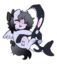 7488663__safe_alternate+version_artist-colon-flixanoa_imported+from+derpibooru_oc_oc+only_pegasus_pony_alternate+character_blushing_bow_choker_commission_female.png