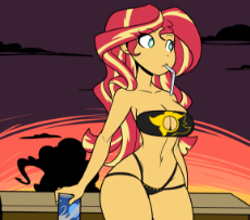 1592504__suggestive_artist-colon-reiduran_pinkie pie_sunset shimmer_equestria girls_bikini_black swimsuit_breasts_busty sunset shimmer_cleavage_cleavag.png