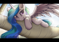 2413345__safe_artist-colon-hitbass_princess+celestia_alicorn_pony_backlighting_crepuscular+rays_cute_cutelestia_female_looking+at+you_mare_solo_s.png