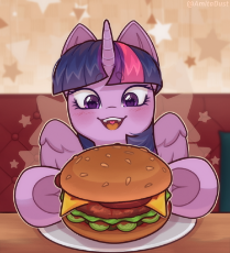 6803522__safe_artist-colon-auroracursed_imported+from+derpibooru_twilight+sparkle_alicorn_burger_cute_female_food_heart_heart+eyes_open+mouth_solo_that+pony+sur.png