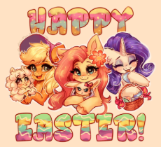 3746630__safe_artist-colon-polnocnykot_derpibooru+import_angel+bunny_applejack_fluttershy_rarity_earth+pony_pegasus_pony_rabbit_sheep_unicorn_g4_animal.jpeg