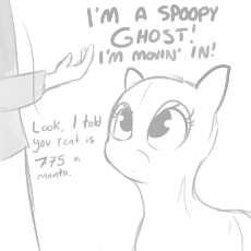 1394603__safe_artist-colon-tjpones_oc_oc only_clothes_costume_dialogue_ghost_grayscale_human_monochrome_pony_simple background_spoopy_white background.png