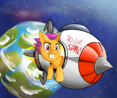 1708751__safe_artist-colon-simmerdashy_scootaloo_cloud_cute_cutealoo_determined_planet_retro_rocket_smiling_solo_space_spaceship_stars_teeth_text[1].png