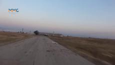 Syria video showing Hamamiyat N. Hama after Rebels captured it last night w its fortified hill despite RuAF aircover. Village was intensivey bomb.mp4