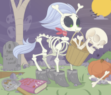 2181097__safe_skellinore_pony_oc_blushing_cute_shoes_book_tree_cloud_moon_boots_oc-colon-anon_implied+shipping_pumpkin_bone_ghost_bucket_skeleton_spi.png