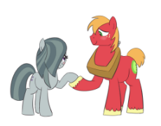 1009053__safe_artist-colon-carnifex_big+macintosh_marble+pie_hearthbreakers_blushing_cute_earth+pony_eye+contact_holding+hooves_male_marblemac_pony_shi.jpg