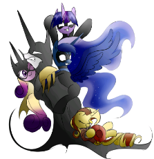 729101__safe_artist-colon-supermare_princess+cadance_princess+celestia_princess+luna_sunset+shimmer_twilight+sparkle_pony_g4_batgirl_batman_batmare_crossover_n.png