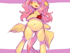 1877085__suggestive_artist-colon-yajima_fluttershy_abstract background_anthro_belly button_blushing_bra_butt wings_chubby_clothes_female_floppy ears_ha.jpeg