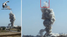 ISIS truck bomb goes flying (My Sides).webm