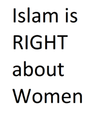Islam is RIGHT about Women.png
