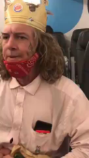 (Burger) King goes on racism spree during flight from Kingston, Jamaica.mp4