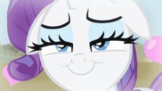 678955__safe_screencap_rarity_pony_unicorn_g4_my+little+pony-colon-+friendship+is+magic_season+4_simple+ways_animated_blush+sticker_blushing_eye+shimmer_female.gif