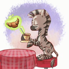 7236370__safe_artist-colon-lis-dash-alis_imported+from+derpibooru_oc_oc+only_zebra_bread_chair_coffee_croissant_food_magic_sitting_solo_spoon_stirr.gif