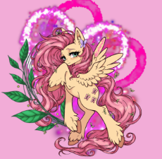 3768358__safe_artist-colon-luniveravini_derpibooru+import_fluttershy_pony_g4_image_pink+background_png_quadrupedal_simple+background_solo.png