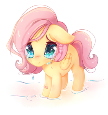 1060365__safe_fluttershy_solo_pony_simple+background_pegasus_cute_looking+at+you_filly_floppy+ears_crying_sad_wingding+eyes_dead+source_younger_looki.png