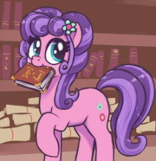 6811740__safe_artist-colon-t72b_imported+from+derpibooru_petunia+petals_earth+pony_pony_book_bookshelf_cute_female_flower_flower+in+hair_mare_mout.png