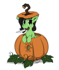 19_suggestive__crownhound_edit_filly_anon__female_filly_freckles_glory_hole_halloween_holiday_implied_foalcon_knif.png