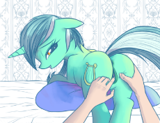 794641__explicit_artist-colon-fajeh_edit_lyra heartstrings_anus_bed_bedroom eyes_butt grab_colored_disembodied hand_fingering_floppy ears.png