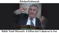 Rabbi Yosef Mizrachi - Goyim are idol worshippers and deserve to die.mp4