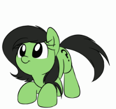 1452111__safe_artist-colon-acersiii_edit_oc_oc-colon-filly+anon_oc+only_animated_behaving+like+a+dog_cute_earth+pony_female_filly_gif_happy_pony_recolo.gif