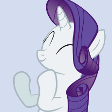 141411__safe_artist-colon-mihaaaa_rarity_pony_unicorn_g4_animated_clapping_clapping+ponies_eyes+closed_female_gif_mare_simple+background_solo.gif