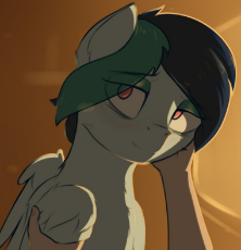 1937340__safe_artist-colon-toanderic_oc_oc-colon-delta vee_bags under eyes_female_holding hooves_human_lidded eyes_looking at you_mare_offscreen charac.png