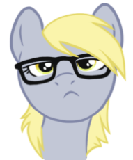 1234543__safe_artist-colon-blackfeathr_derpy+hooves_pegasus_pony_bust_female_frown_glasses_hipster_looking+at+you_mare_portrait_simple+background_solo_transpare.png