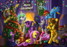 my little pony - merry christmas - (01).png