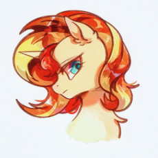 7480334__safe_artist-colon-tkotu434_imported+from+derpibooru_sunset+shimmer_pony_unicorn_bust_female_horn_looking+at+you_mare_portrait_s.jpg