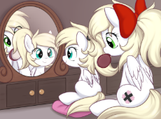 6405564__safe_artist-colon-pestil_imported+from+twibooru_oc_oc+only_oc-colon-kyrie_oc-colon-luftkrieg_pegasus_pony_bow_brushing+mane_female_filly_hair+bow_image.png