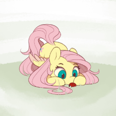 1935169__safe_artist-colon-evehly_fluttershy_colored wings_colored wingtips_cute_eyes on the prize_face down ass up_female_grass_insect_ladybug_looking.jpg