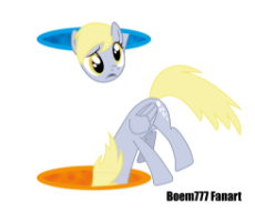 derpy_hooves_and_portal__s_by_boem777-d4ncobc.png