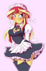 1039705__suggestive_artist-colon-ashleynicholsart_sunset shimmer_equestria girls_adorasexy_bedroom eyes_blushing_breasts_busty sunset shimmer_cleavage_.png