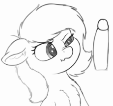 1486395__explicit_female_pony_oc_oc+only_nudity_cute_monochrome_human_penis_edit_animated_filly_grayscale_chest+fluff_gif_derpibooru+exclusive_frown_.gif