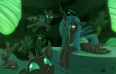 1725491__safe_artist-colon-dmann892_queen chrysalis_changeling_crown_cute_cutealis_cuteling_female_flying_fourth wall_hive_jewelry_mommy chrissy_mother.jpeg